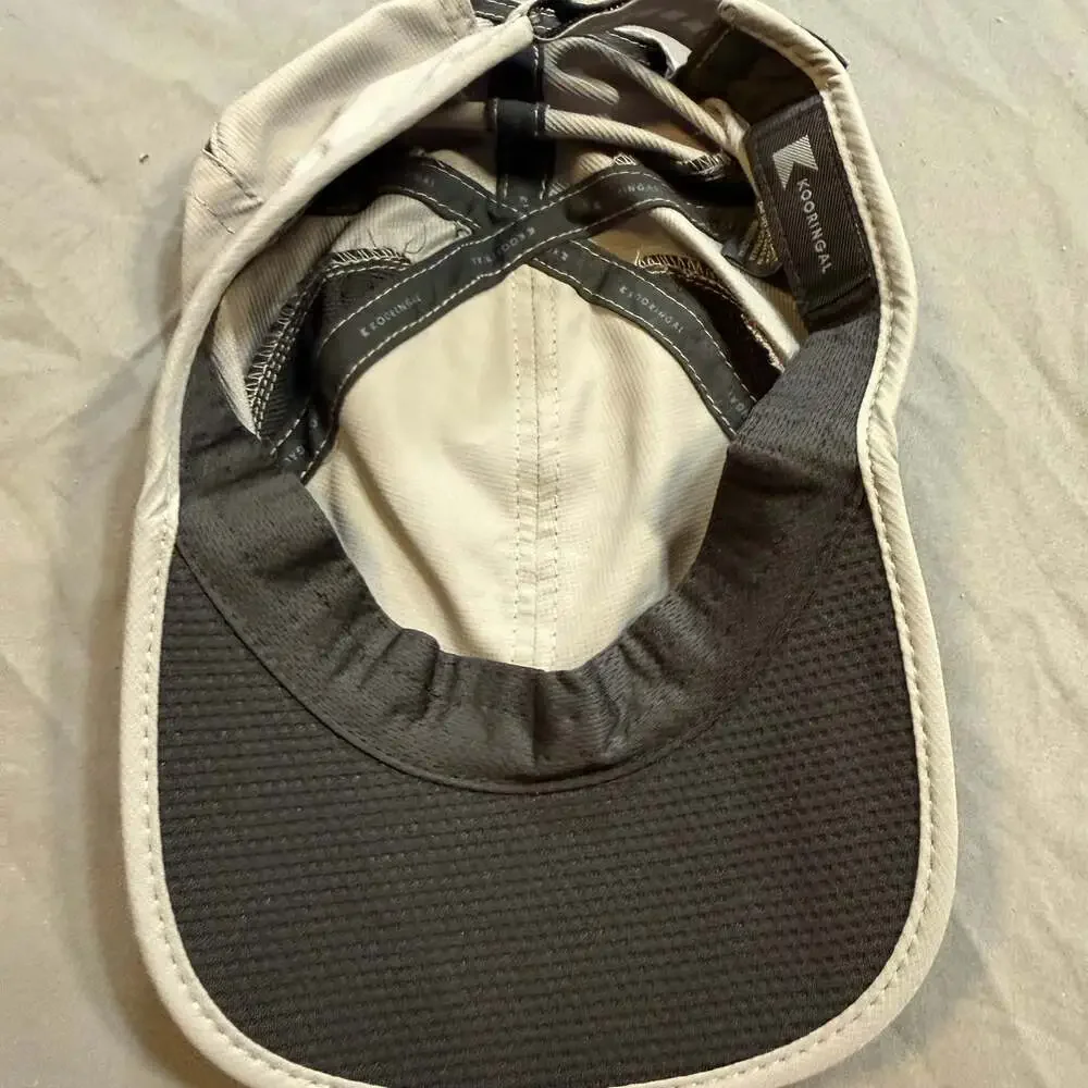 Kooringal K-Lite Performance Running Hat Gray Quick Dry Moisture Wicking